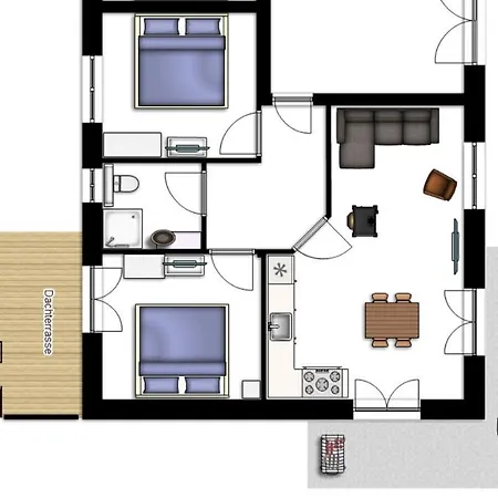 Apartment 54° Nord 4